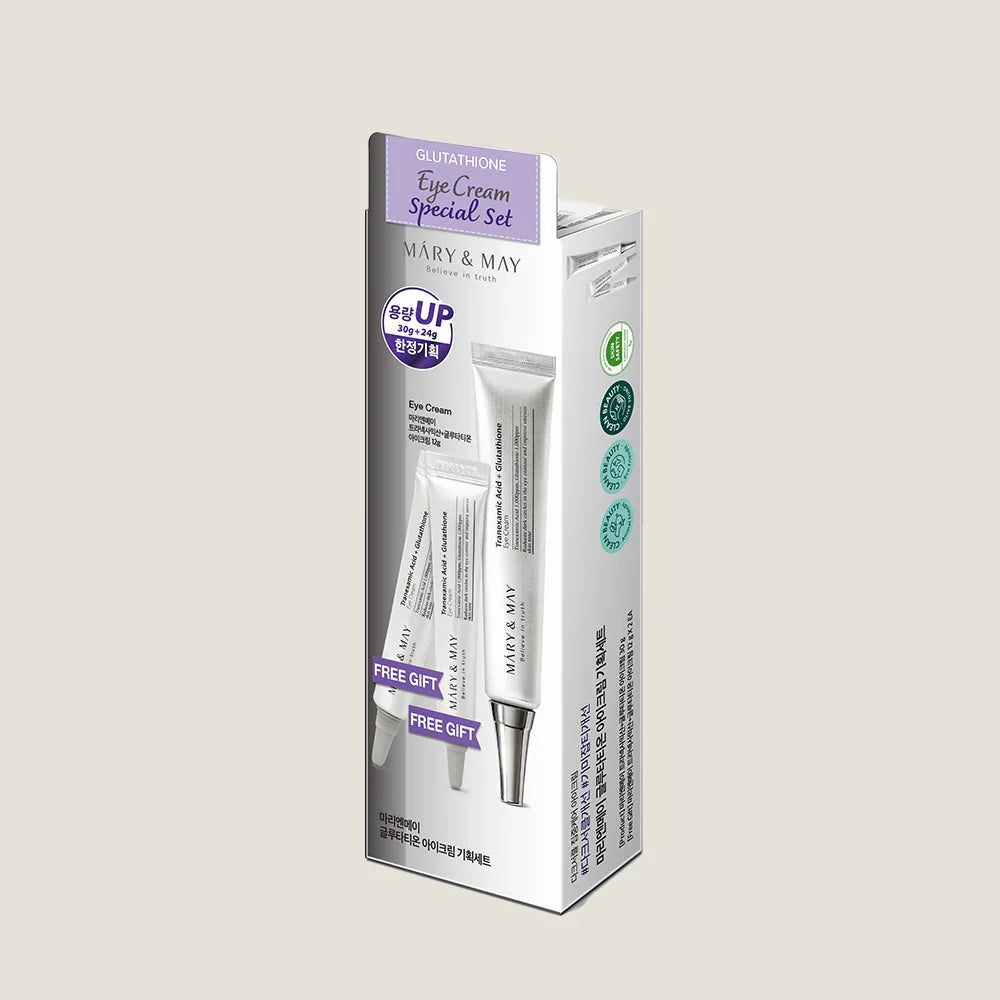 Mary & May Glutathione Eye Cream Special Set | كريم للعينين ماري اند ماي