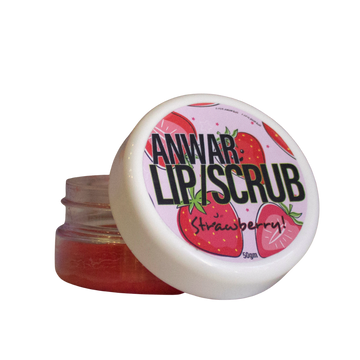 ANWAR STRAWBERRY LIP SCRUB 50G