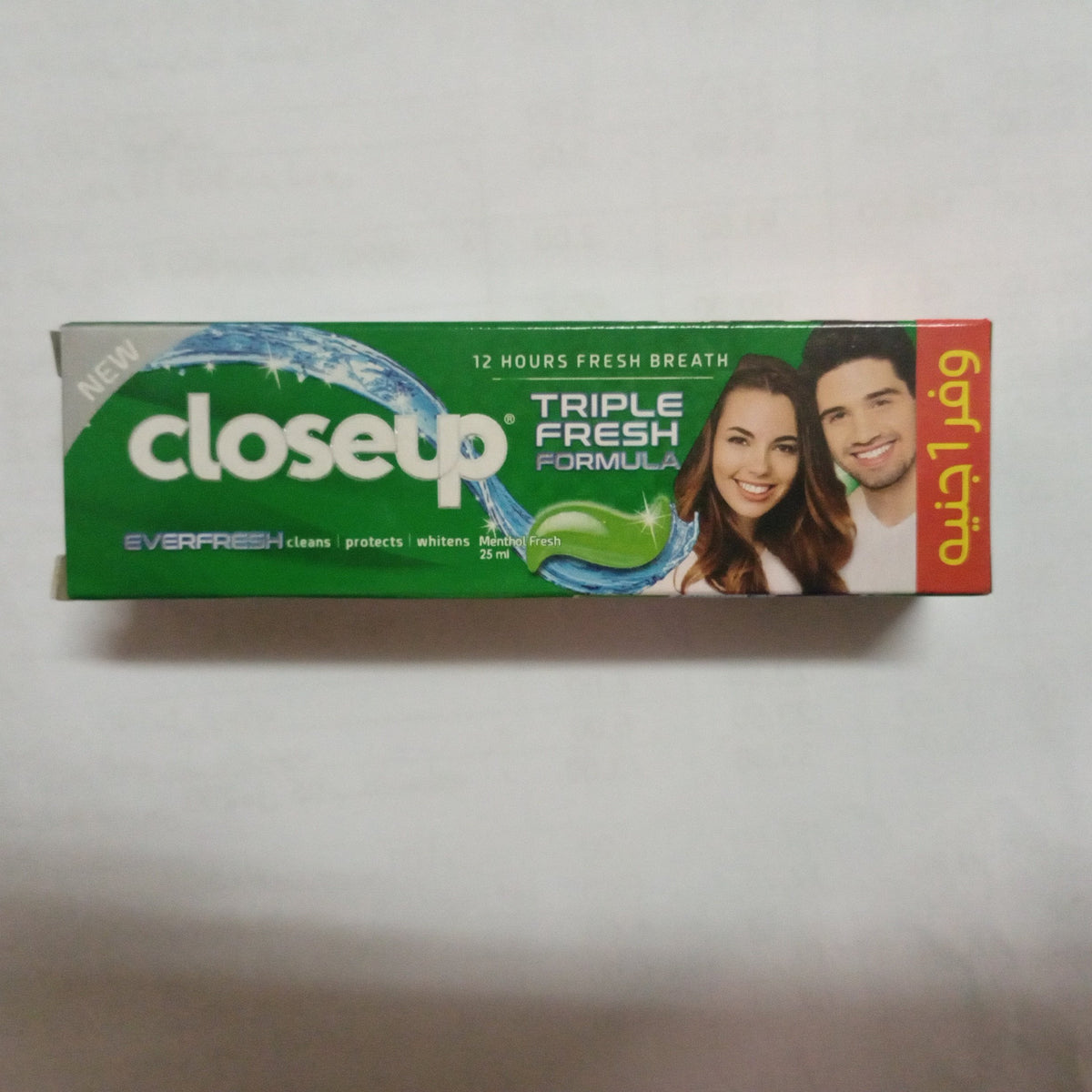 CLOSE UP TOOTHPASTE MENTHOL FRESH 25 ML