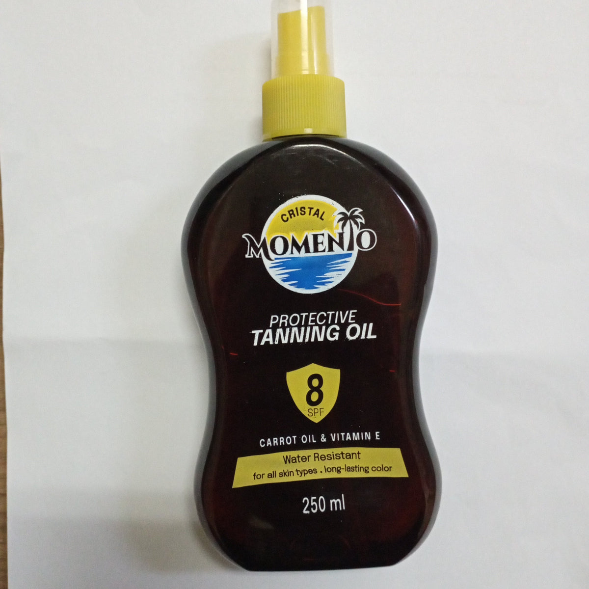 CRISTAL MOMENTO DEEP TANNING OIL SPF 8 - 250 ML