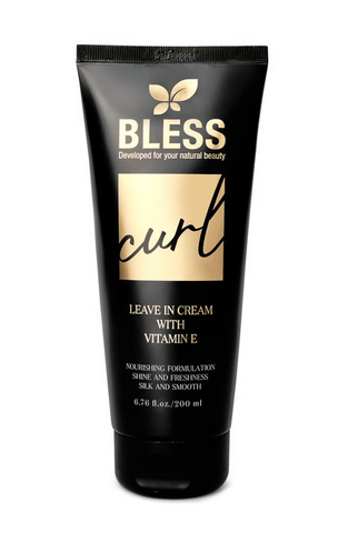 Bless curl leave in cream with vitamin E 200ml