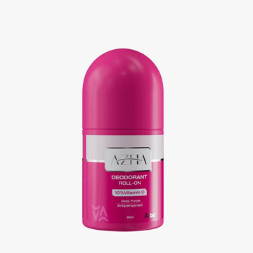 AZHA ROLL ON WHITENING DEODORANT 10%VITAMIN C DEEP PURPLE 60ML