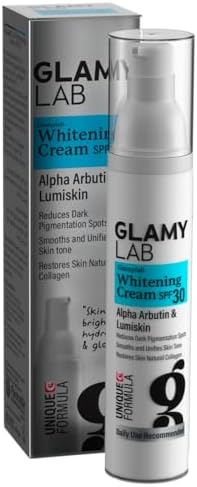 Glamy Lab Whitening Cream SPF 30 50 g | كريم تفتيح Glamy 50 جم