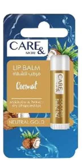 CARE & MORE COCONUT LIP BALM 4GM