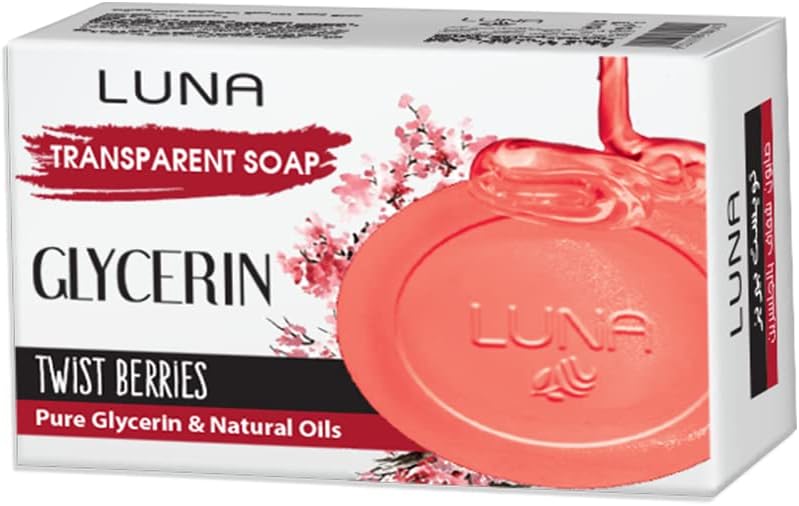 LUNA GLYCERIN SOAP TWIST BERRIES 100GM