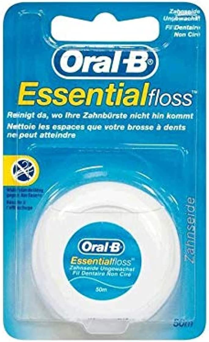 Oral B Unwaxed Dental Floss, 50 M
