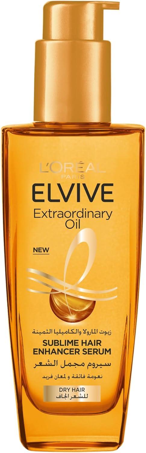 L'Oreal Elvive Extraordinary Oil Serum 100 ml | سيروم للشعر لوريال 100 مل