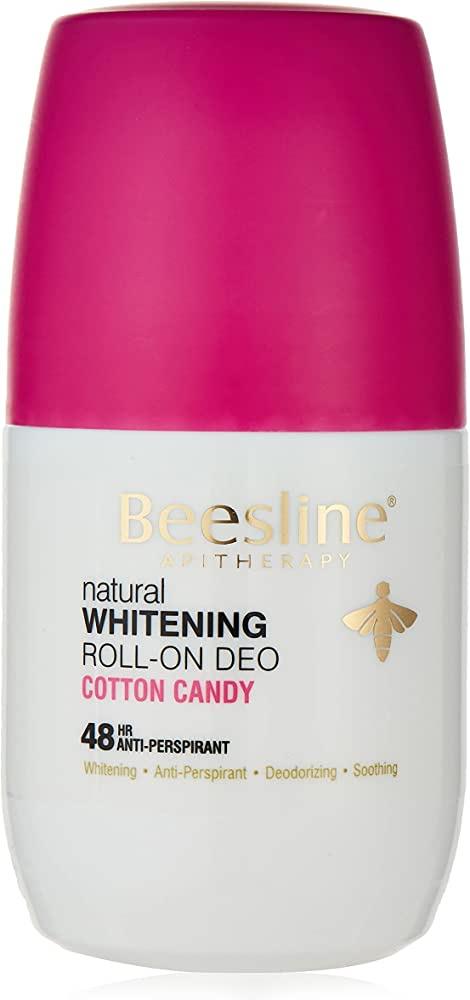 Beesline Whitening Deodorant Roll-On Cotton Candy 50 ml Offer | مزيل عرق بيزلين 50 مل