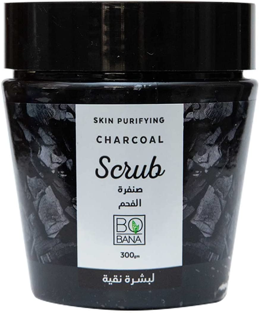 BOBANA SCRUB CHARCOL SKIN PURIFYING 300GM