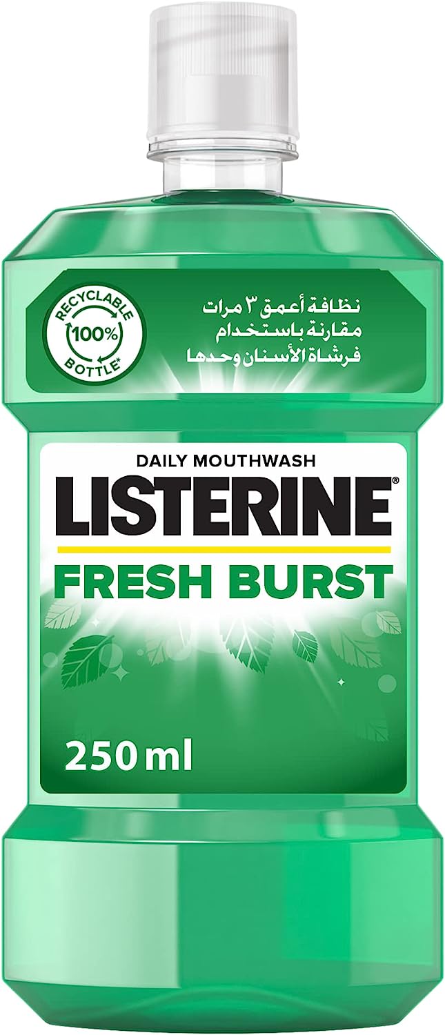 LISTERINE MOUTHWASH FRESH BURST 250ML
