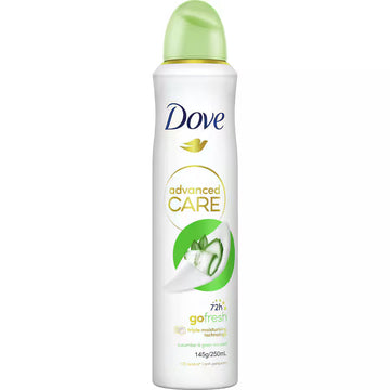 DOVE ADVANCED CARE GO FRESH CUCUMBER & GREEN TEA 150ML OFFER