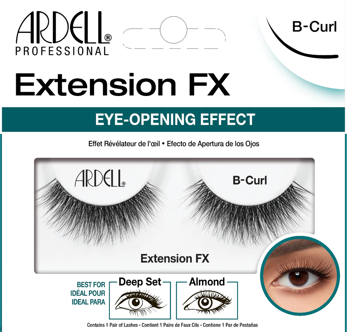 ARDELL EXTENSION FX B CURL