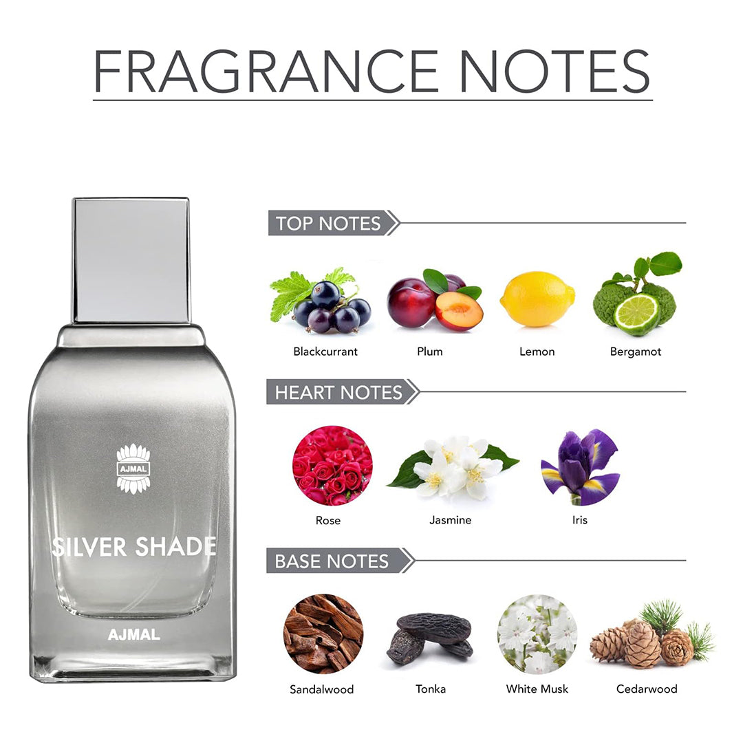 Silver Shade Perfume - For Him