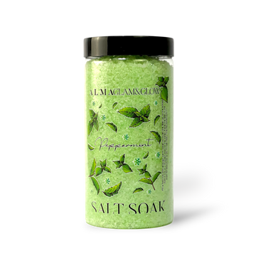 Peppermint Foot Salt Soak