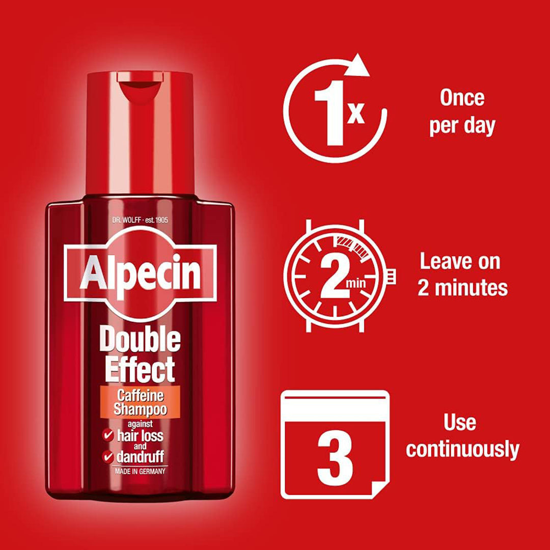 Double Effect Caffeine Shampoo