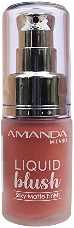 Amanda Milano Liquid Blusher, Shade Number 08
