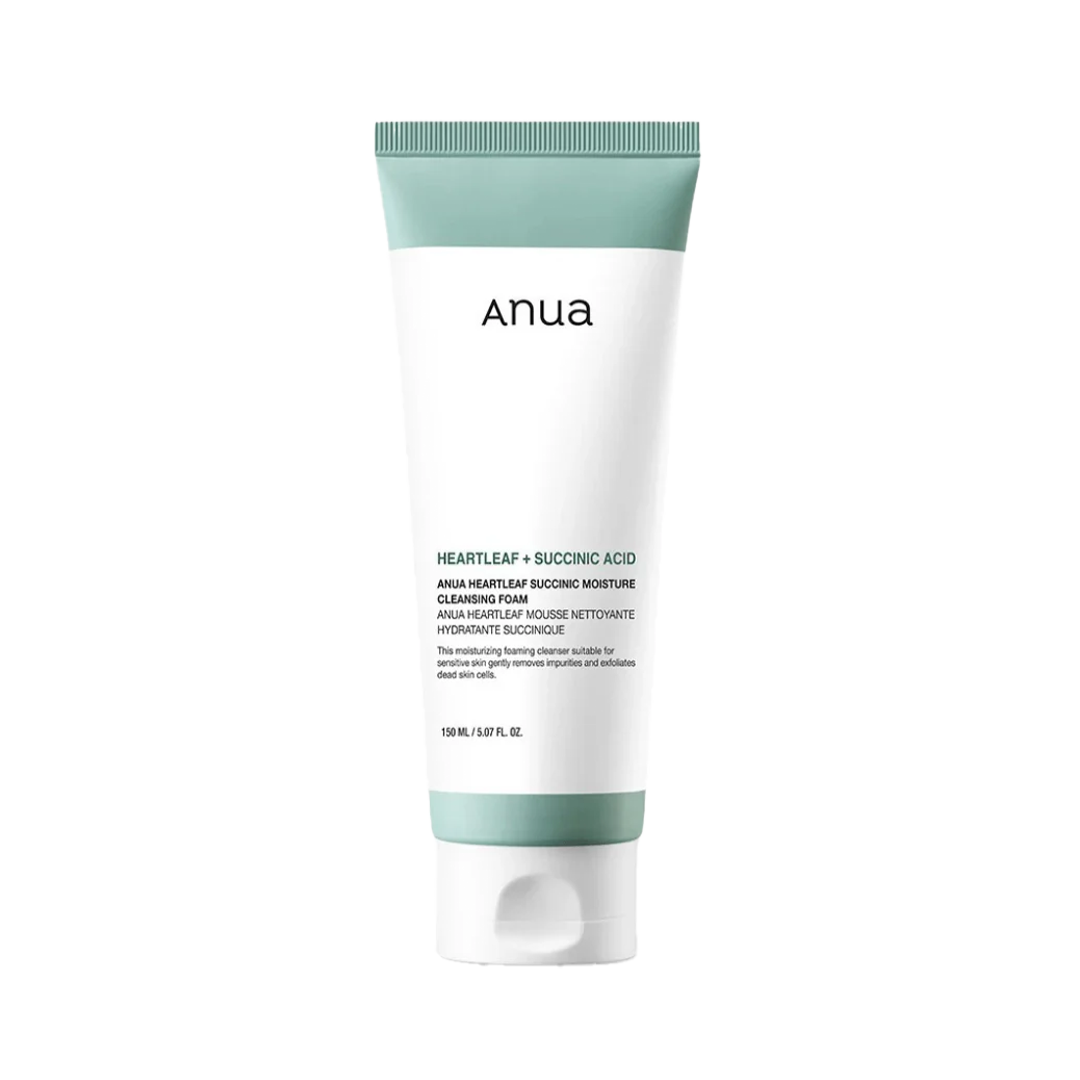 Heartleaf Succinic Moisture Cleansing Foam