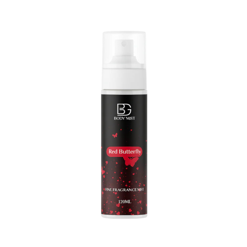 Red Butterfly Body Mist