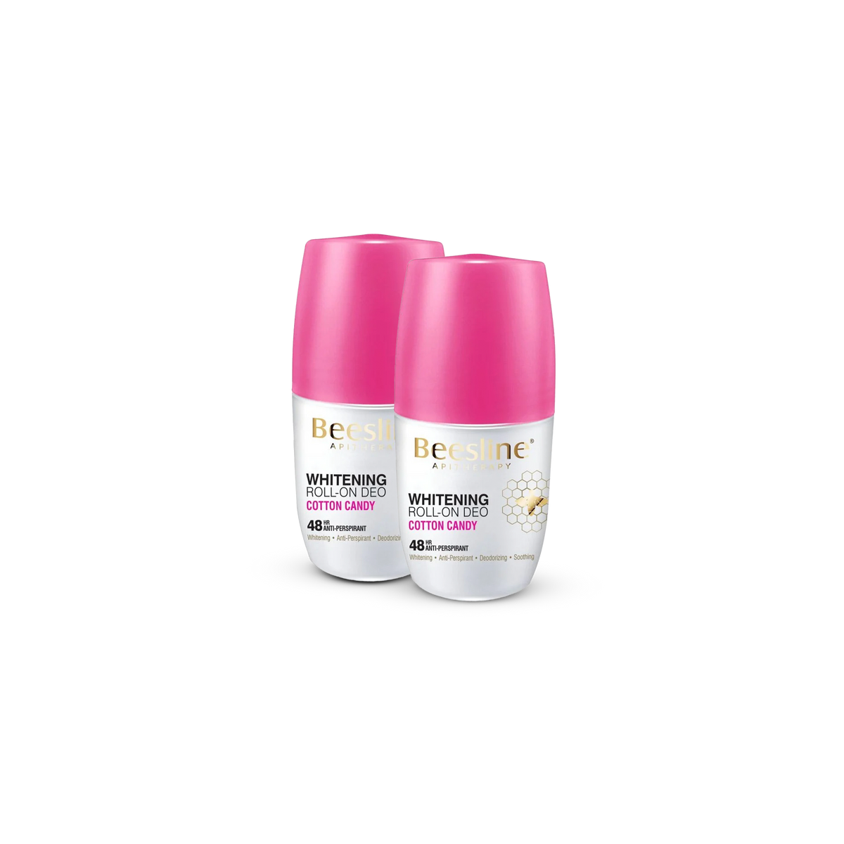 Whitening Roll-On Deodorant - Cotton Candy (1+1 Free)