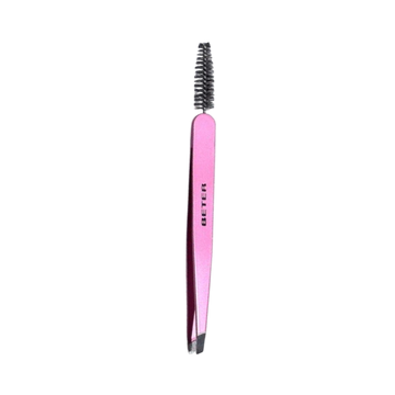 Tweezers with Spoollie 2-in-1 Brow Definer