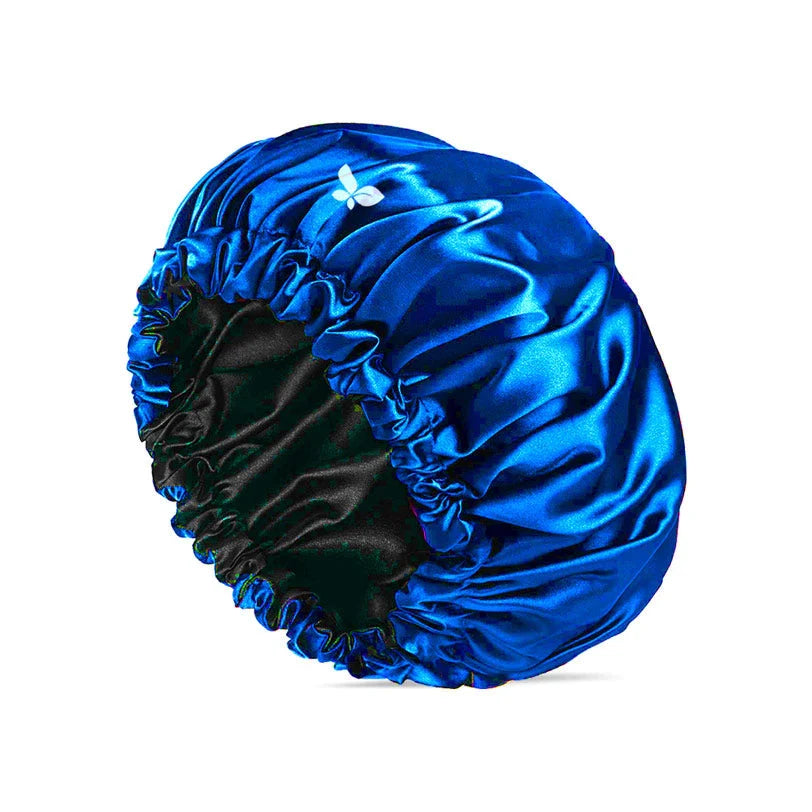 Bless Satin bonnet Blue