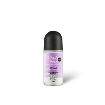 White Here Deodorant With Floral Scent