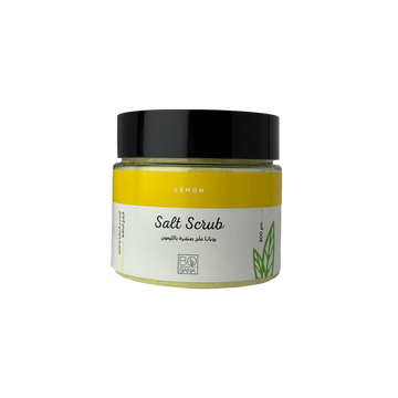 Lemon Salt Scrub