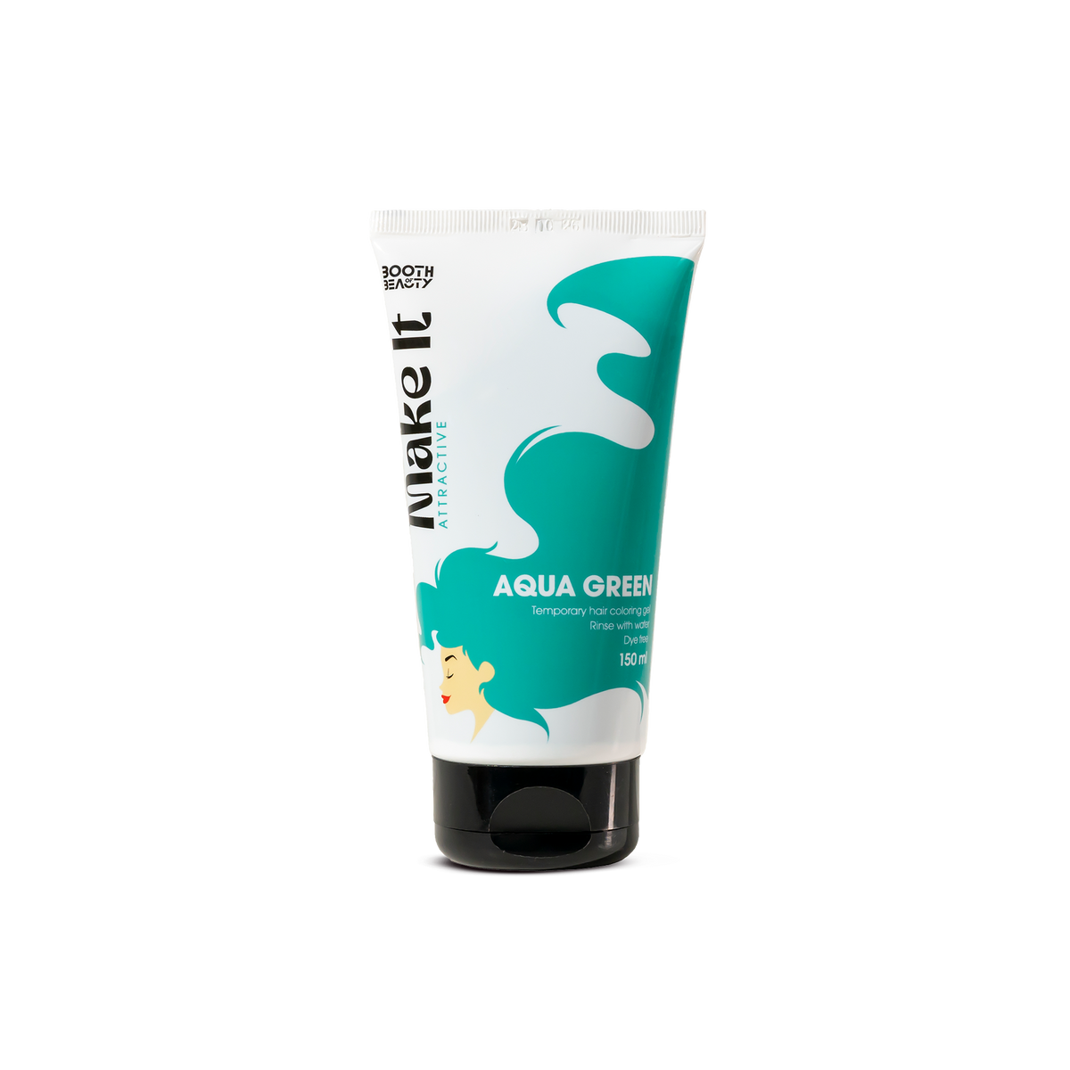Make It Attractive - Temporary Aquagreen Hair Dye