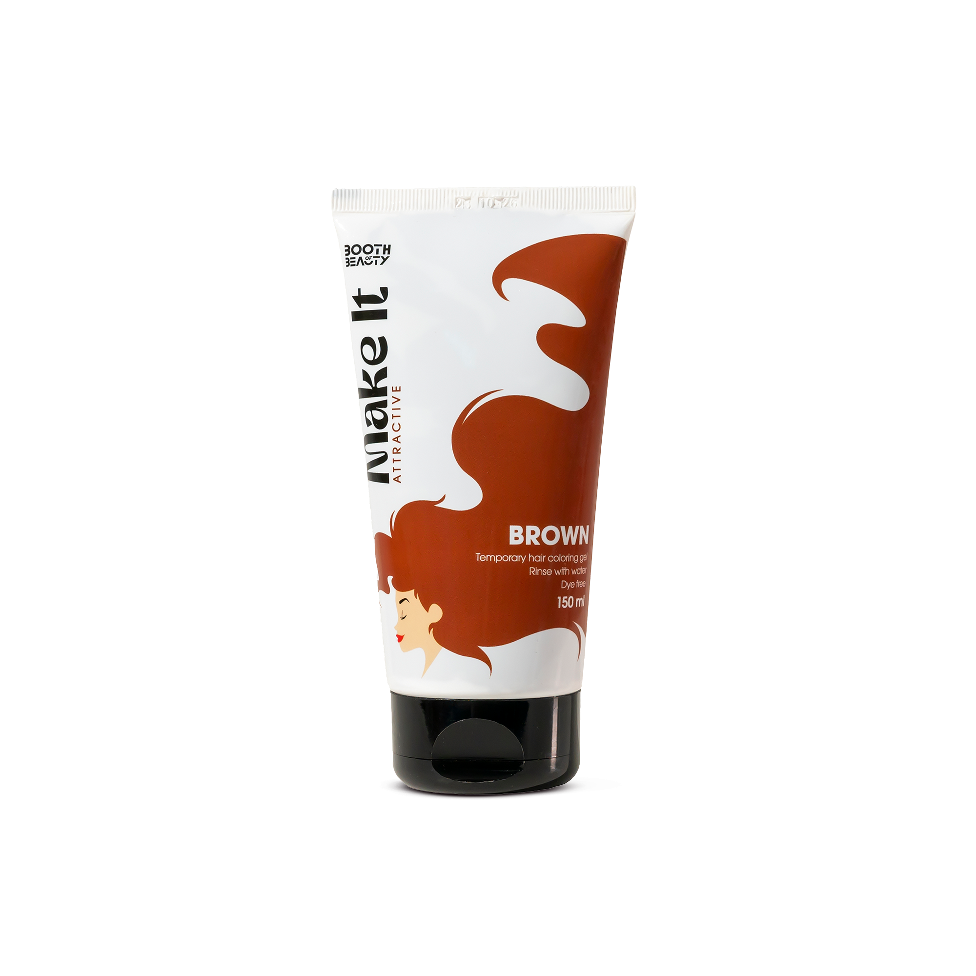 Make It Attractive - Temporary Brown Hair Dye
