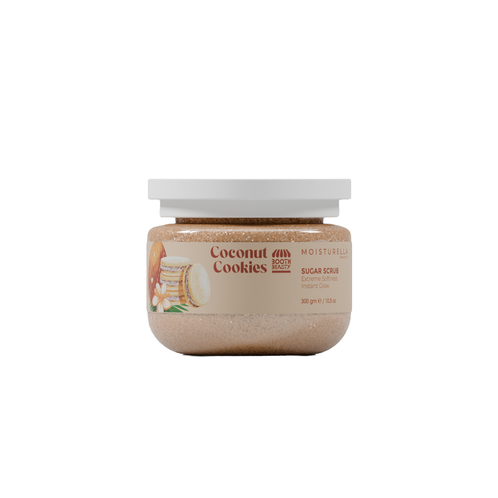 Mositurella Coconut Cookies Sugar Scrub