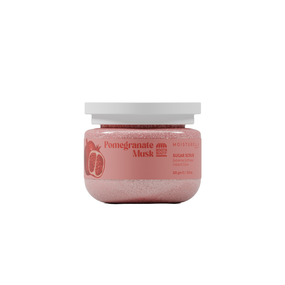 Moisturella Pomegranate Musk Sugar Scrub