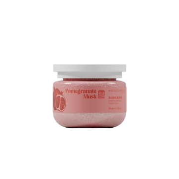 Moisturella Pomegranate Musk Sugar Scrub