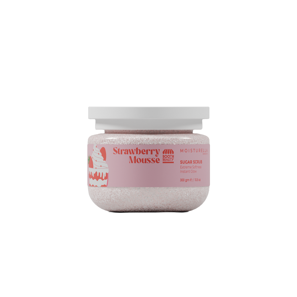 Moisturella Strawberry Mousse Sugar Scrub