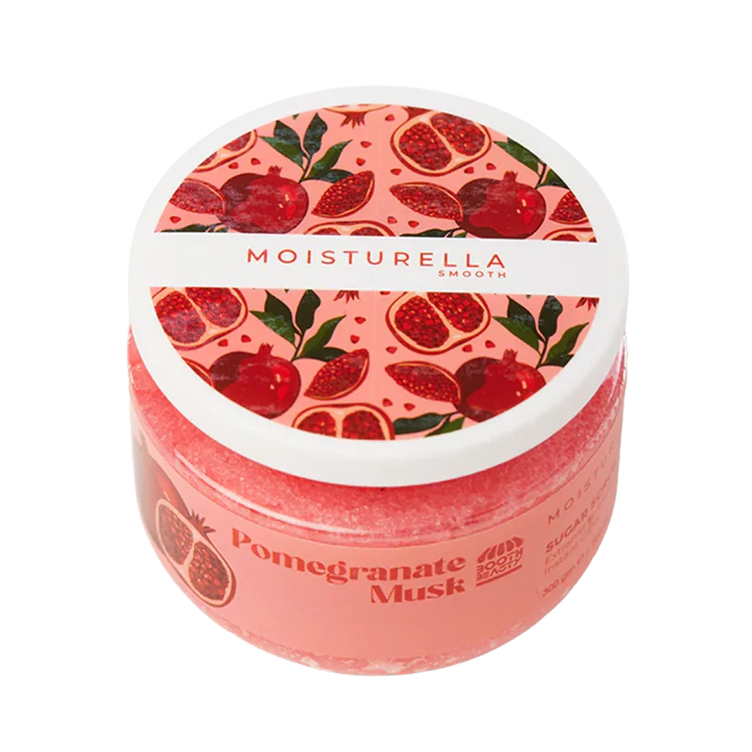 Moisturella Pomegranate Musk Sugar Scrub