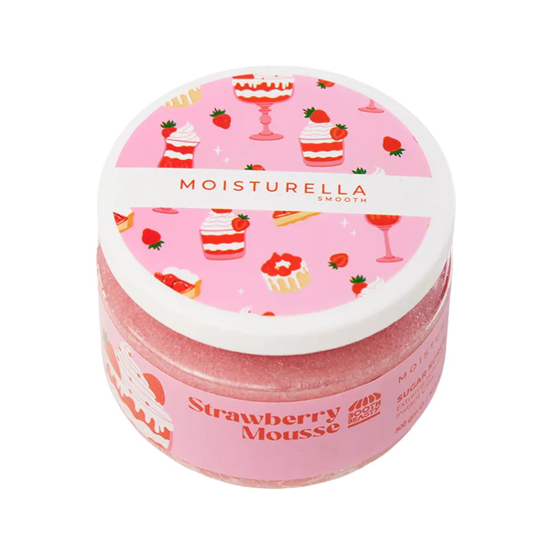 Moisturella Strawberry Mousse Sugar Scrub