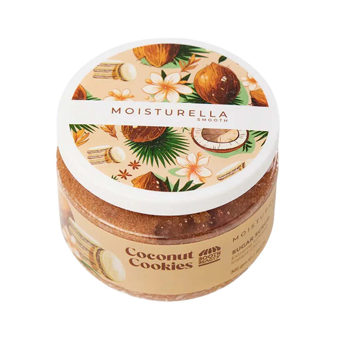 Mositurella Coconut Cookies Sugar Scrub