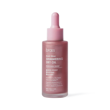 Rosé Glow Shimmering Dry Oil - Watermelon Sorbet