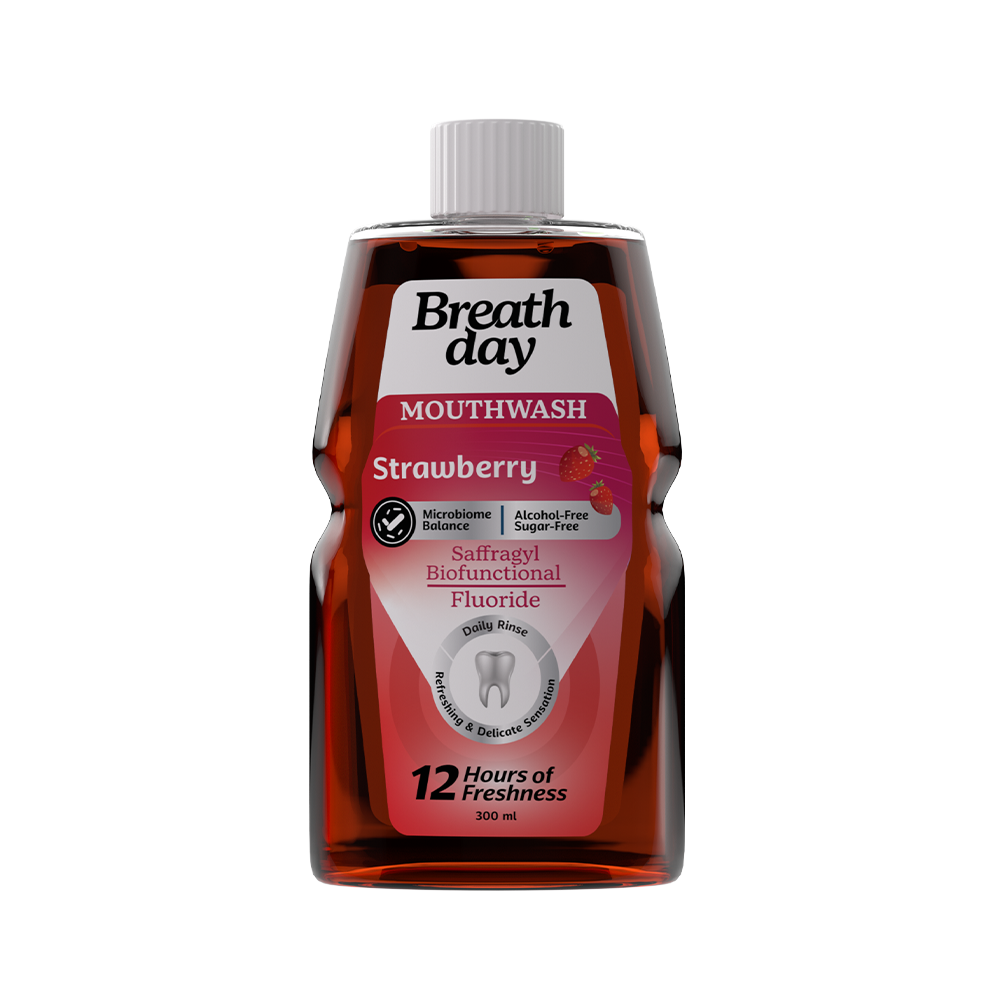 Breath Day Mouthwash - Strawberry