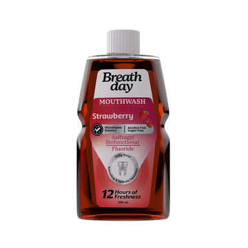 Breath Day Mouthwash - Strawberry