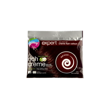 Godrej Dark Brown Rich Cream 20g+20 ml