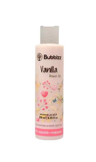 BUBBLZZ VANILLA SHOWER GEL 250ML