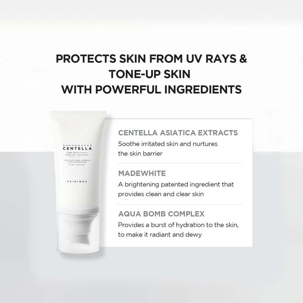 Madagascar Centella Brightening Tone-Up Sunscreen SPF50+