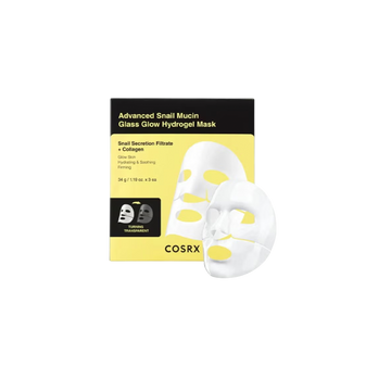Advanced Snail Mucin Glass Glow Hydrogel Mask