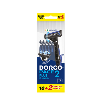 Pace 2 Plus Portable Razor ( 10+2)