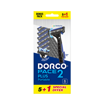 Pace 2 Plus Portable Razor ( 5+1)