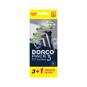 Pace 3 Fitman Disposable Razor (3+1)