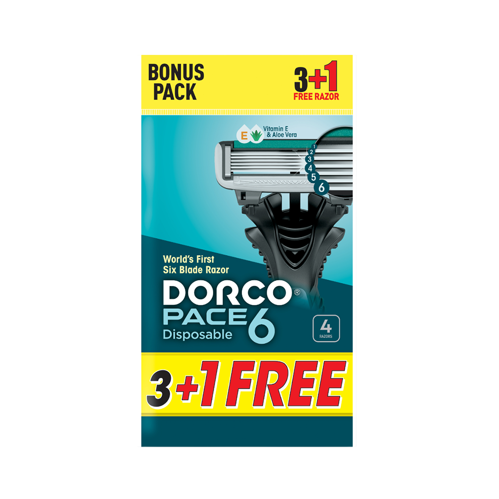 Pace 6 Disposable Razor (3+1)