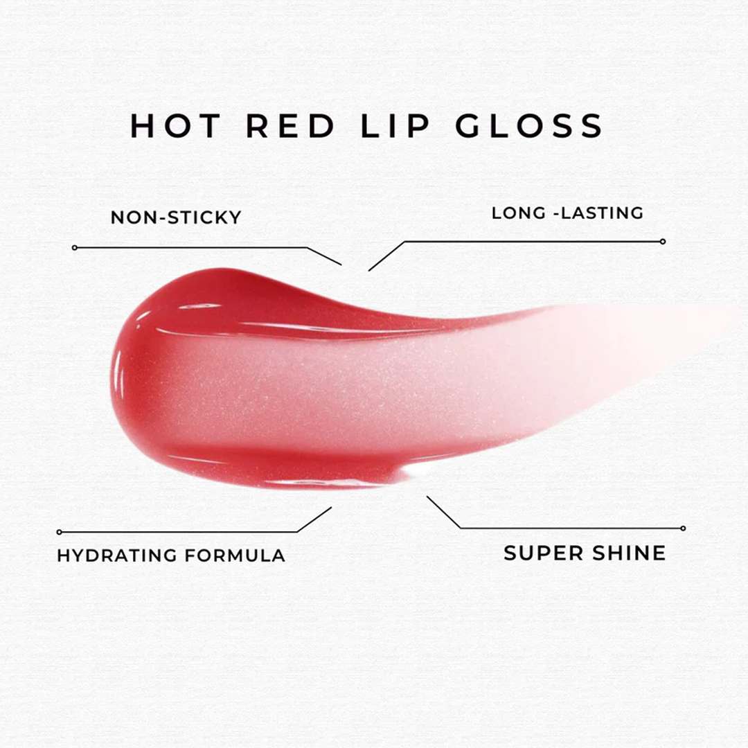 BAYEB Hot Red Lip Gloss