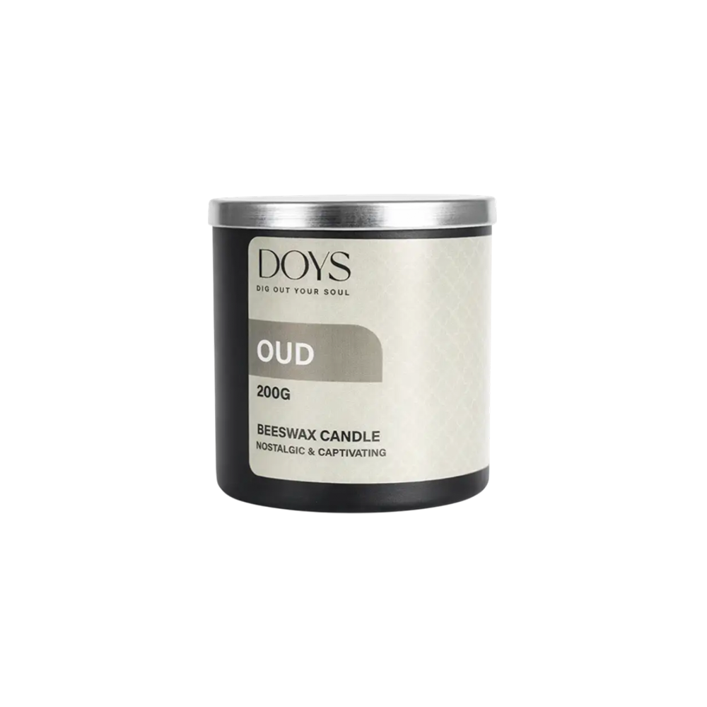 Oud Beeswax Candle