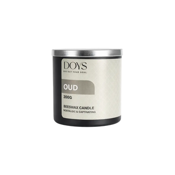 Oud Beeswax Candle